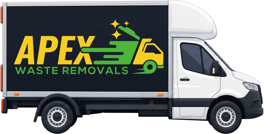 Apex Waste Removals branded box van